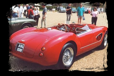 The beautiful Aston Martin DB4 Zagato 'Barchetta'