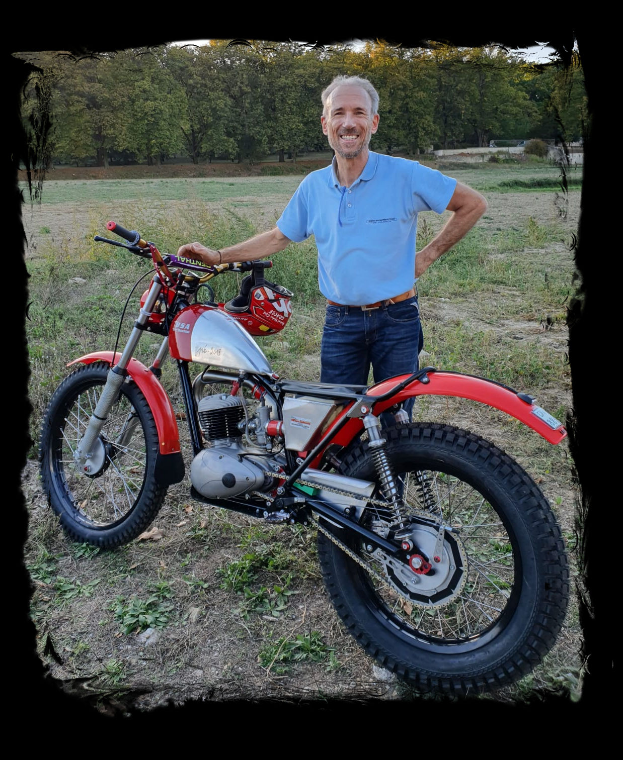 Patrick Pissis with his DRR Whitton Bantam